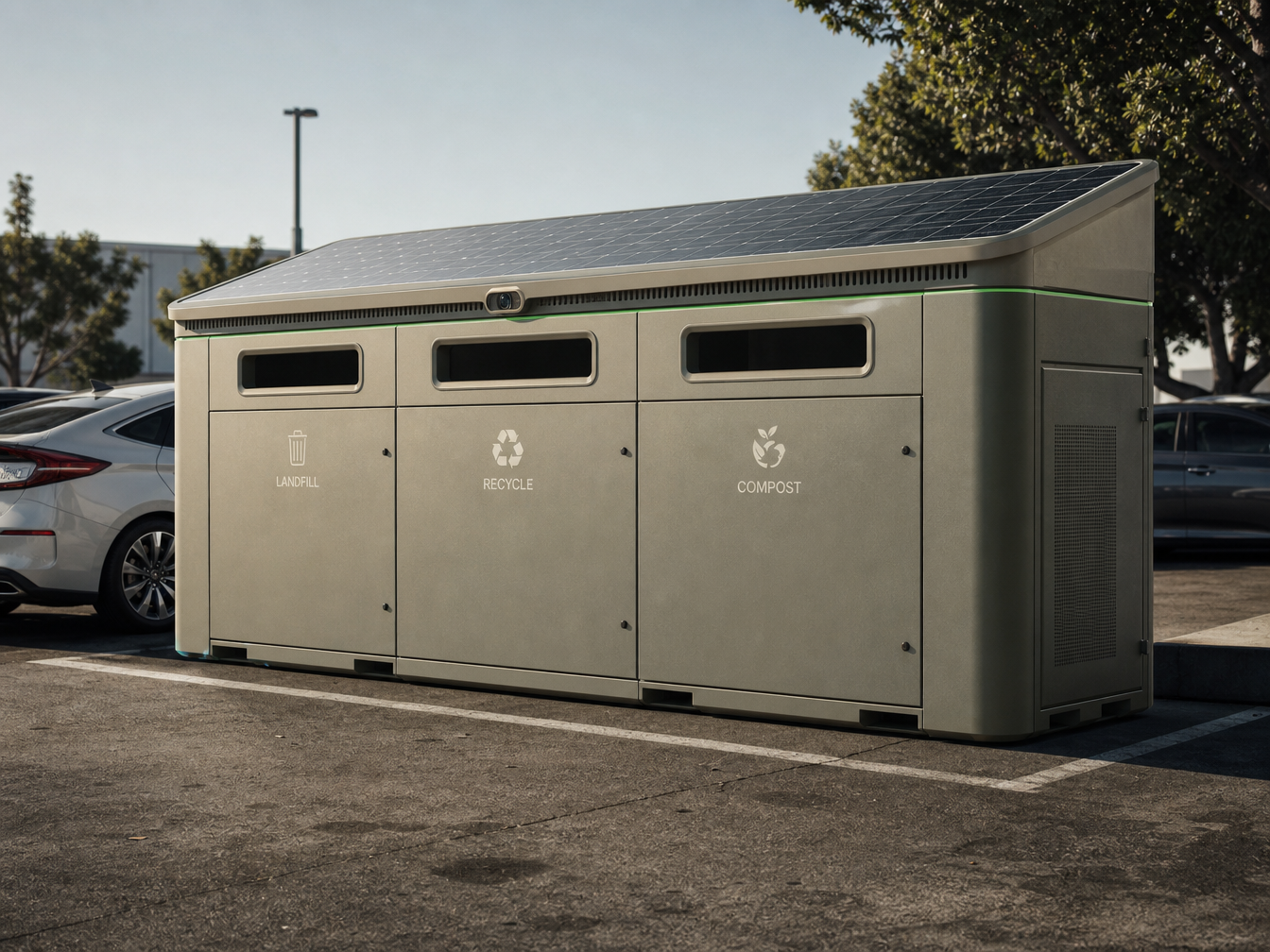 Compact neighborhood zone station